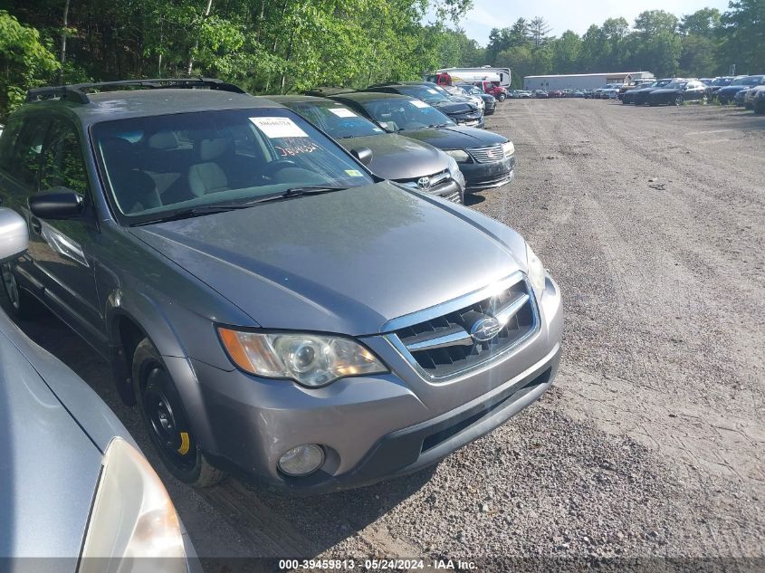 2008 Subaru Outback 2.5I/2.5I L.l. Bean Edition VIN: 4S4BP61C587333082 Lot: 39459813