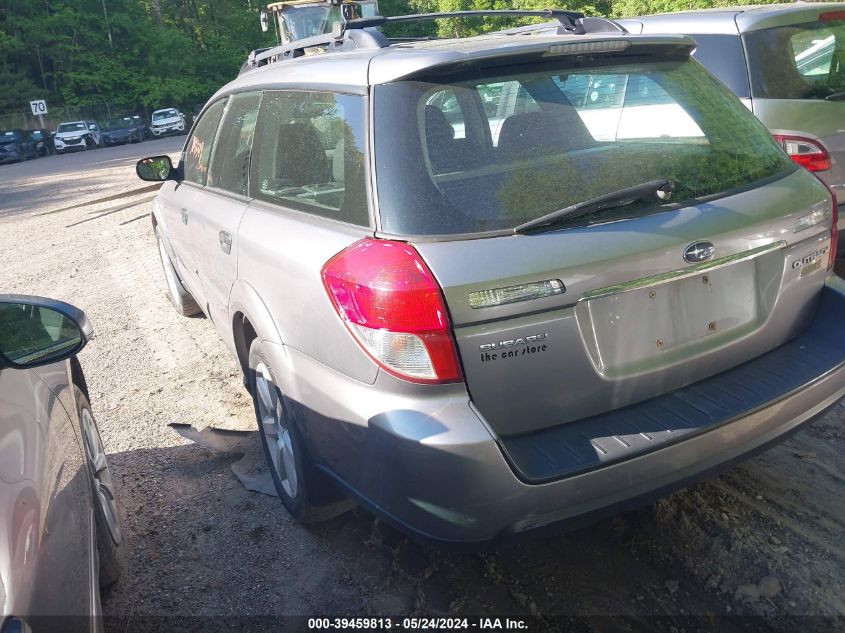 2008 Subaru Outback 2.5I/2.5I L.l. Bean Edition VIN: 4S4BP61C587333082 Lot: 39459813