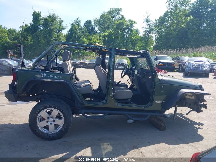 2007 Jeep Wrangler VIN: 1J4GA39127L144404 Lot: 39459816