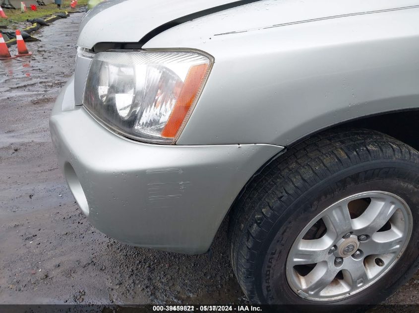 2003 Toyota Highlander VIN: JTEHD21A630019694 Lot: 39459821