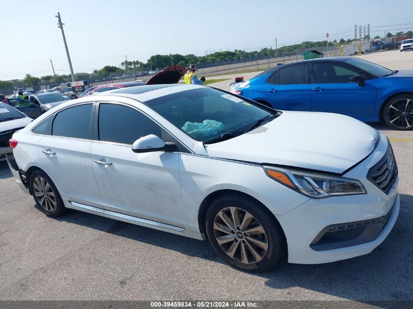 2017 Hyundai Sonata Sport VIN: 5NPE34AF1HH508631 Lot: 39459834