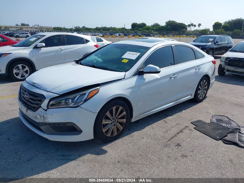 2017 Hyundai Sonata Sport VIN: 5NPE34AF1HH508631 Lot: 39459834