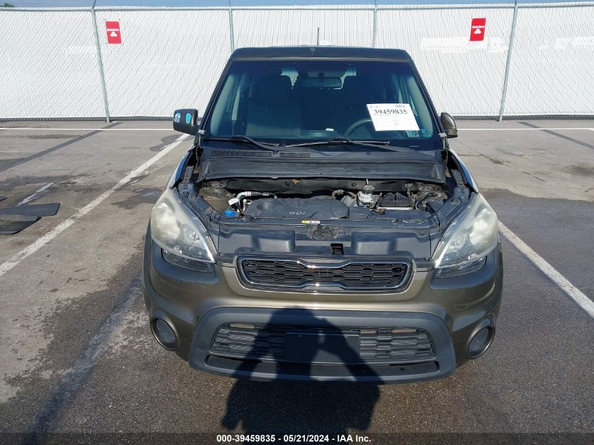 2013 Kia Soul VIN: KNDJT2A56D7493231 Lot: 39459835