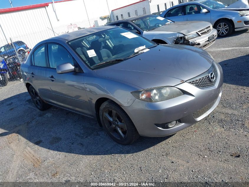 2005 Mazda 3 I VIN: JM1BK32F651344276 Lot: 39459842