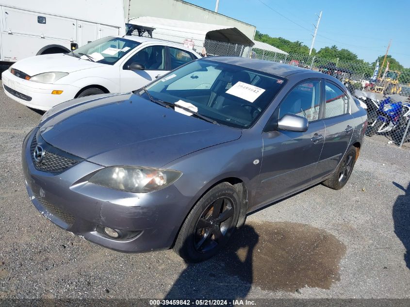 2005 Mazda 3 I VIN: JM1BK32F651344276 Lot: 39459842