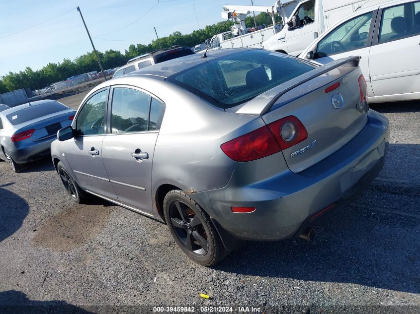 2005 Mazda 3 I VIN: JM1BK32F651344276 Lot: 39459842