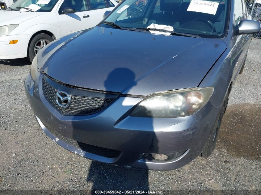 2005 Mazda 3 I VIN: JM1BK32F651344276 Lot: 39459842