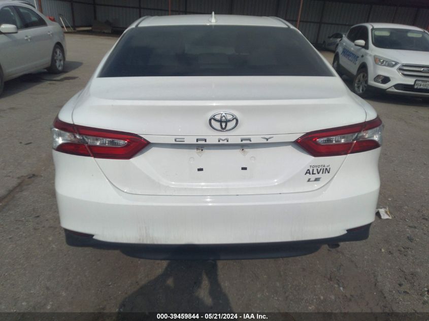 2020 Toyota Camry Le VIN: 4T1C11AK7LU920992 Lot: 39459844