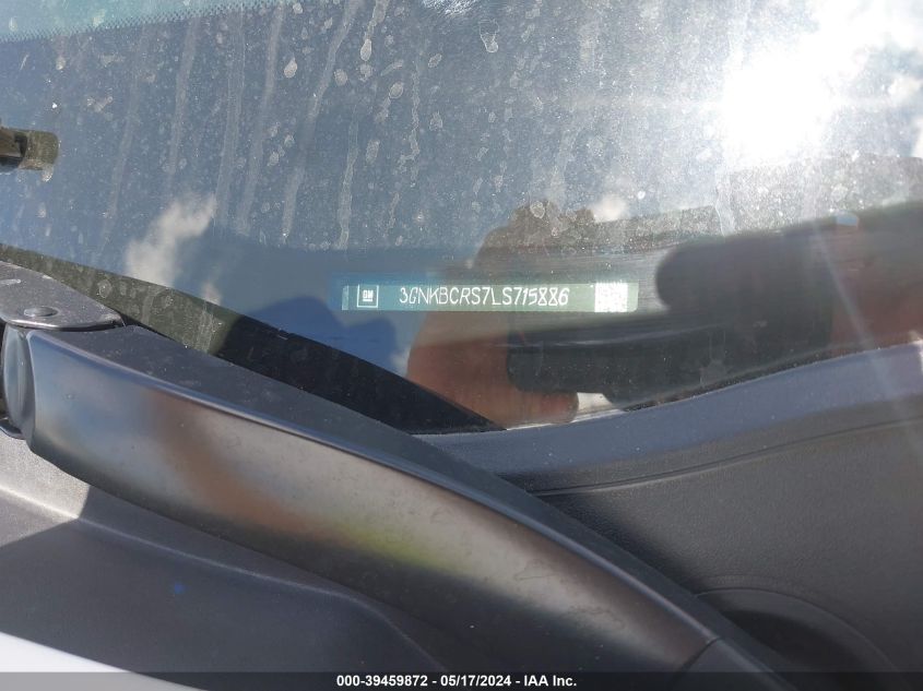 2020 CHEVROLET BLAZER FWD 2LT - 3GNKBCRS7LS715886