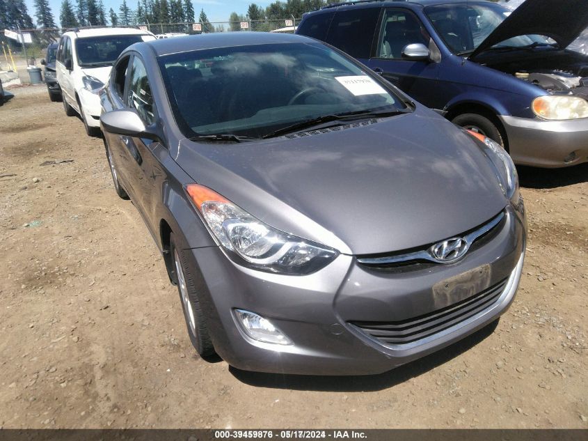 2013 Hyundai Elantra Gls VIN: 5NPDH4AE7DH298227 Lot: 39459876