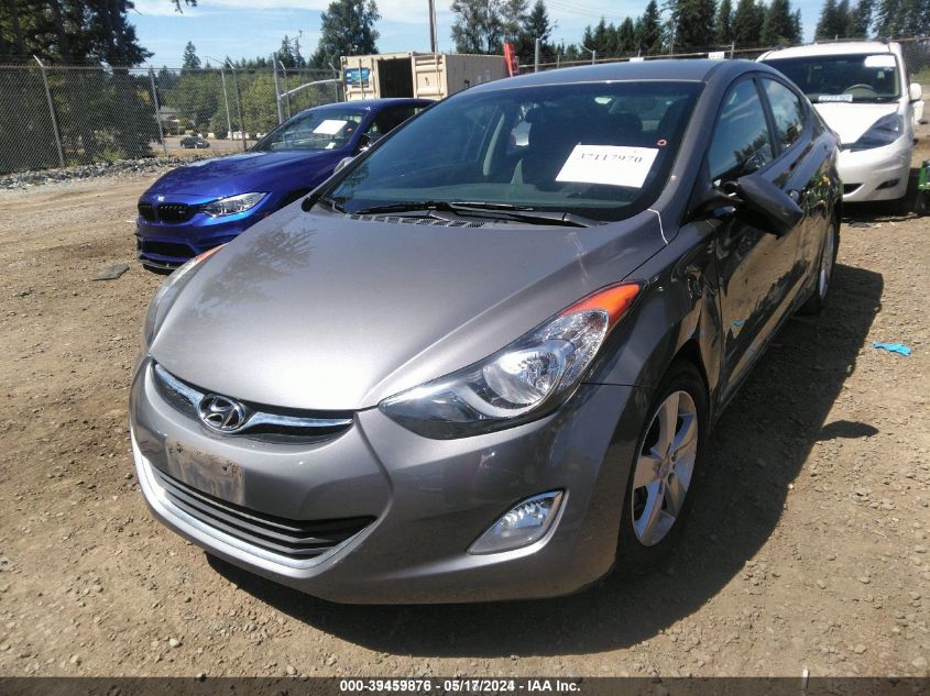 2013 Hyundai Elantra Gls VIN: 5NPDH4AE7DH298227 Lot: 39459876