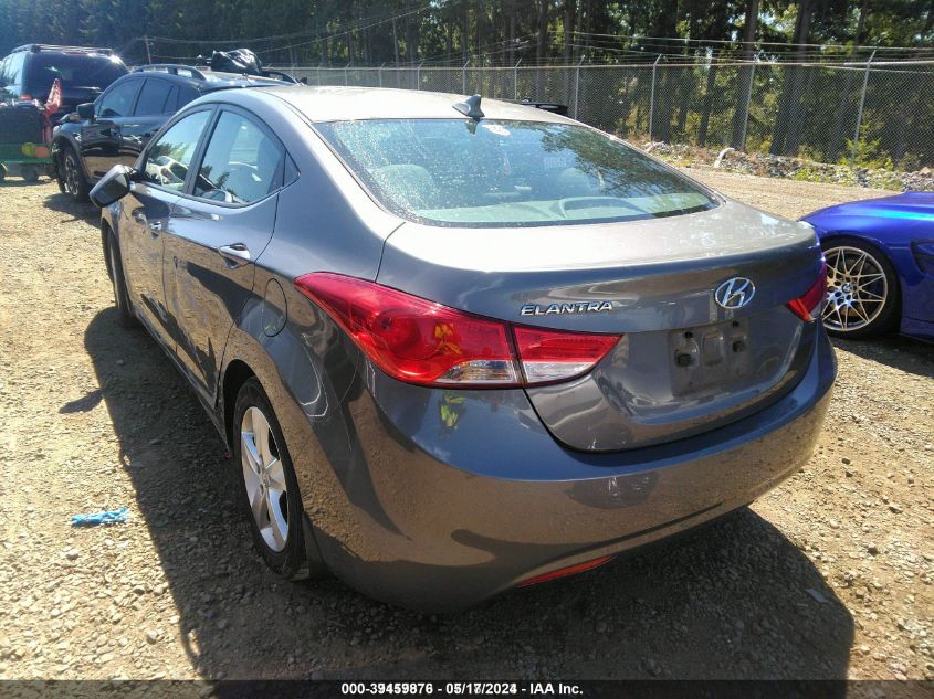 2013 Hyundai Elantra Gls VIN: 5NPDH4AE7DH298227 Lot: 39459876