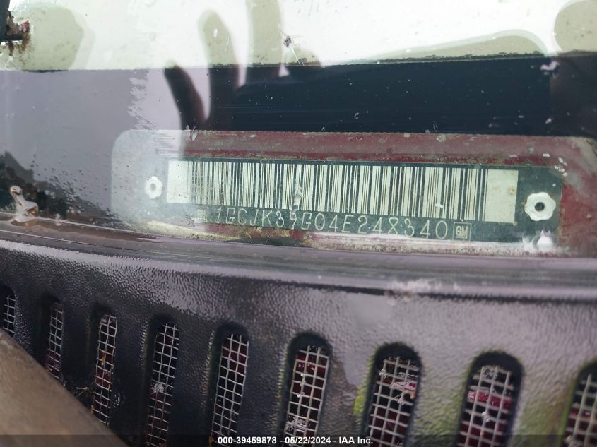 2004 Chevrolet Silverado 3500 Ls VIN: 1GCJK39G04E248340 Lot: 39459878