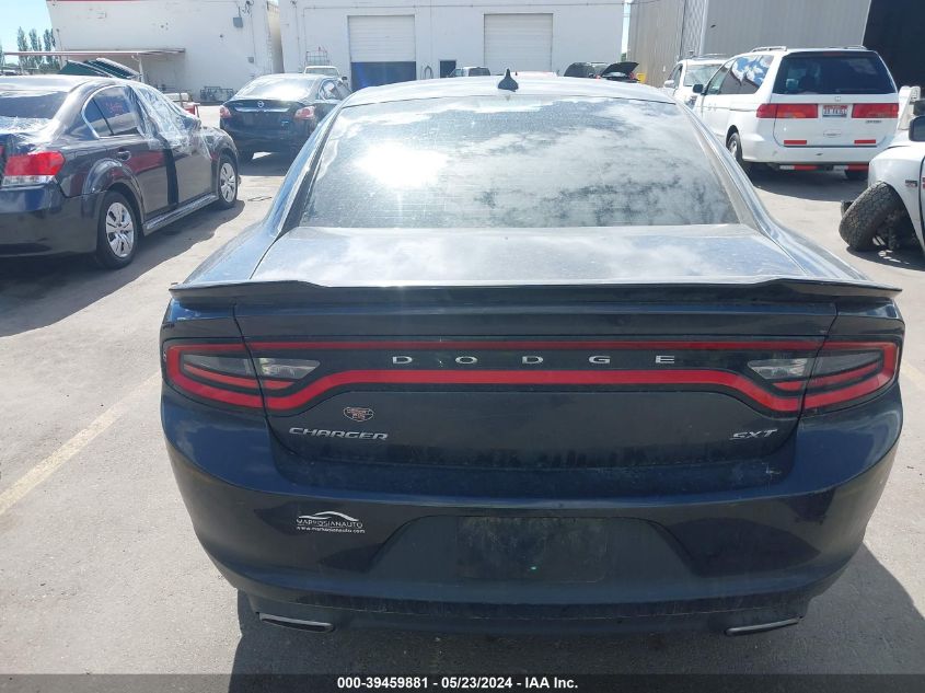 2016 Dodge Charger Sxt VIN: 2C3CDXHG0GH159171 Lot: 39459881