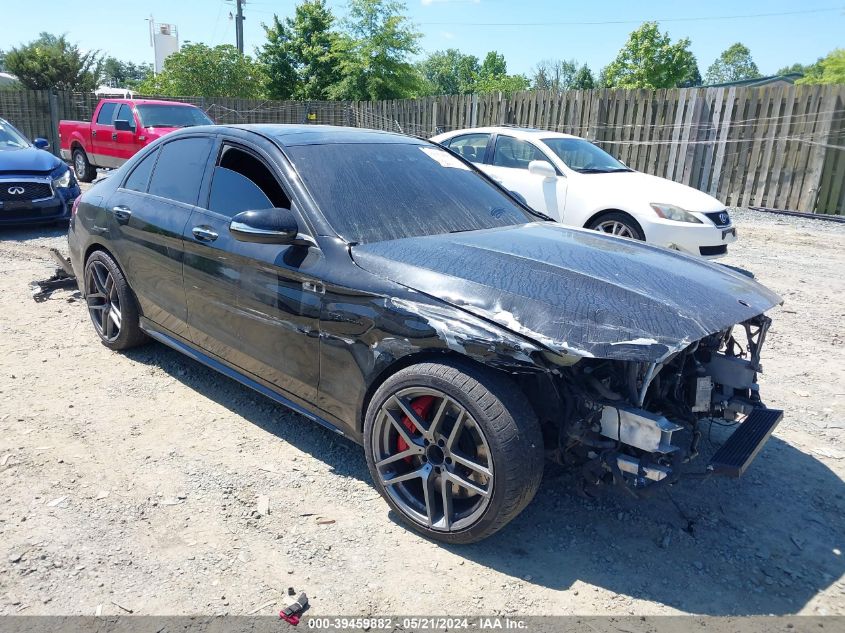 2015 Mercedes-Benz C63Amg VIN: 55SWF8HB5FU078151 Lot: 39459882