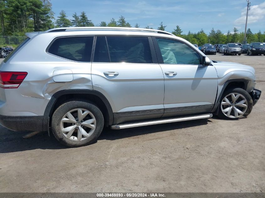 2018 Volkswagen Atlas 3.6L V6 Se VIN: 1V2KR2CA7JC586838 Lot: 39459893