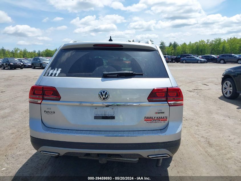 2018 Volkswagen Atlas 3.6L V6 Se VIN: 1V2KR2CA7JC586838 Lot: 39459893