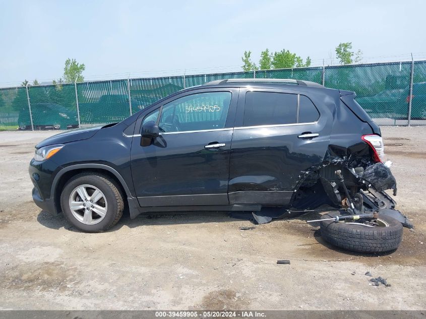 2019 Chevrolet Trax Lt VIN: 3GNCJPSB0KL117687 Lot: 39459905