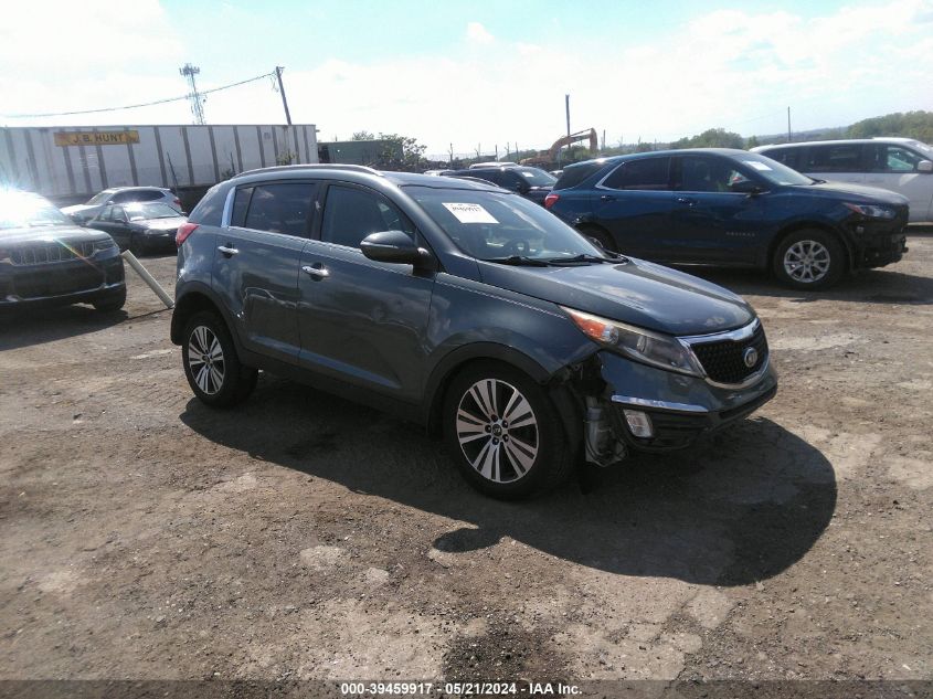 2014 Kia Sportage Ex VIN: KNDPCCAC9E7640254 Lot: 39459917