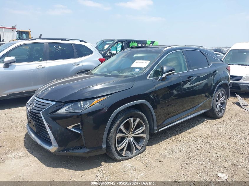 2017 Lexus Rx 350 VIN: 2T2ZZMCA3HC042314 Lot: 39459942