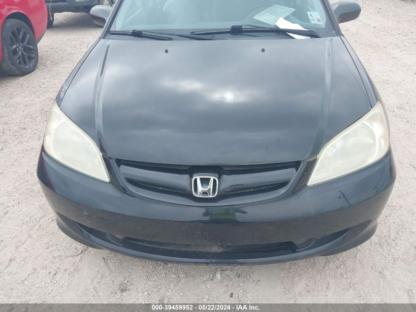 2004 Honda Civic Lx VIN: 2HGES16504H634467 Lot: 39459952