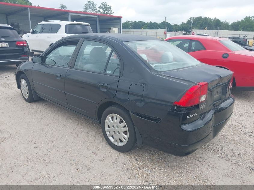 2004 Honda Civic Lx VIN: 2HGES16504H634467 Lot: 39459952