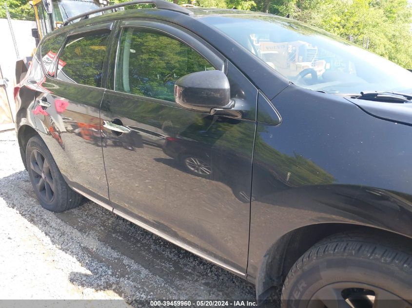 2010 Nissan Murano Sl VIN: JN8AZ1MW9AW100423 Lot: 39459960