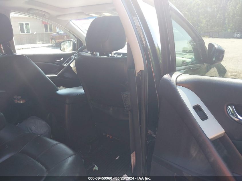 2010 Nissan Murano Sl VIN: JN8AZ1MW9AW100423 Lot: 39459960