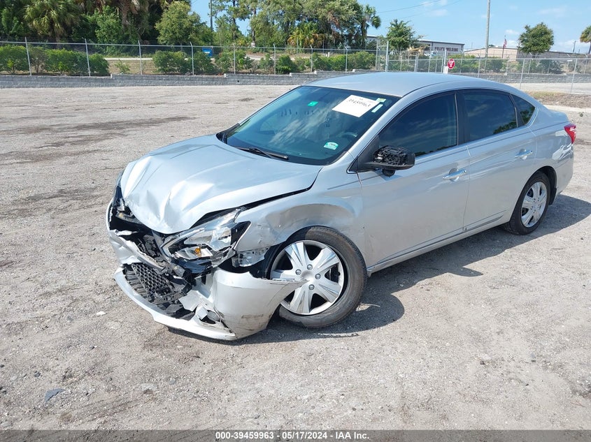 VIN 3N1AB7AP7JY234553 2018 NISSAN SENTRA S