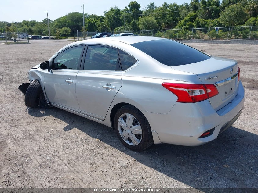 VIN 3N1AB7AP7JY234553 2018 NISSAN SENTRA S