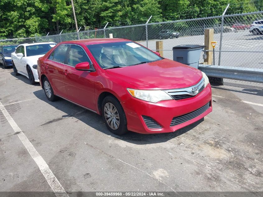 2012 Toyota Camry Le VIN: 4T1BF1FK4CU631462 Lot: 39459968