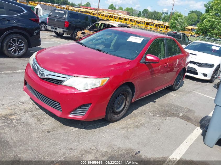 2012 Toyota Camry Le VIN: 4T1BF1FK4CU631462 Lot: 39459968