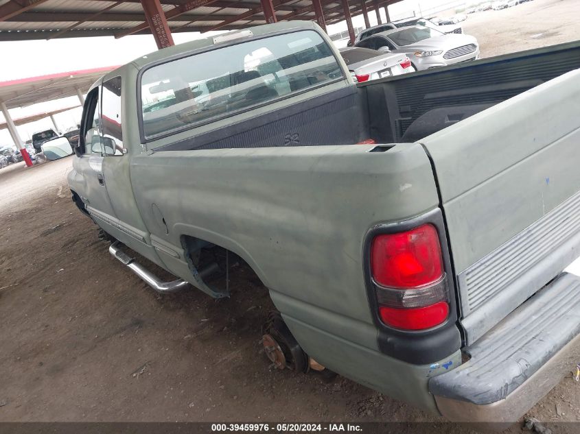 1996 Dodge Ram 1500 VIN: 1B7HC13Z4TJ188501 Lot: 39459976