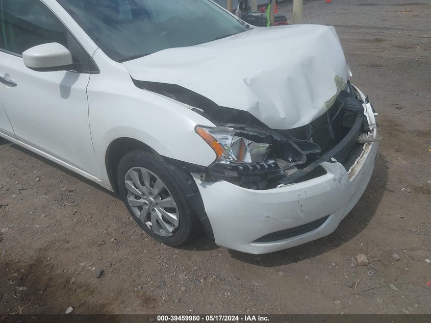 2014 Nissan Sentra Fe+ S/Fe+ Sv/S/Sl/Sr/Sv VIN: 3N1AB7AP4EY250487 Lot: 39459980