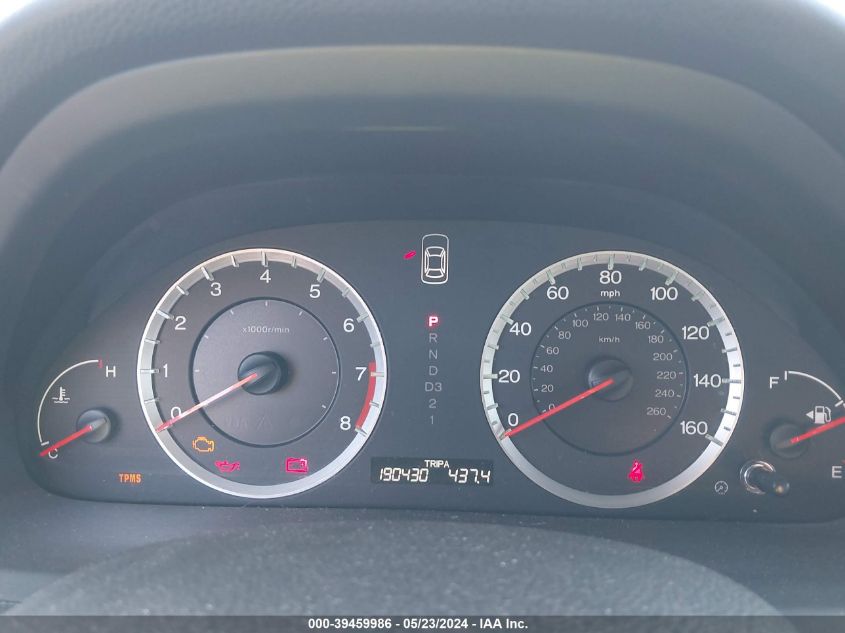 2009 Honda Accord 3.5 Ex-L VIN: 1HGCP36809A044998 Lot: 39459986