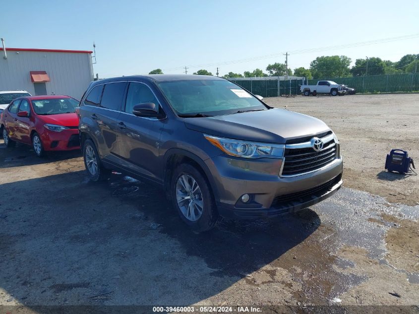 2015 TOYOTA HIGHLANDER LE PLUS V6 - 5TDBKRFH5FS072760