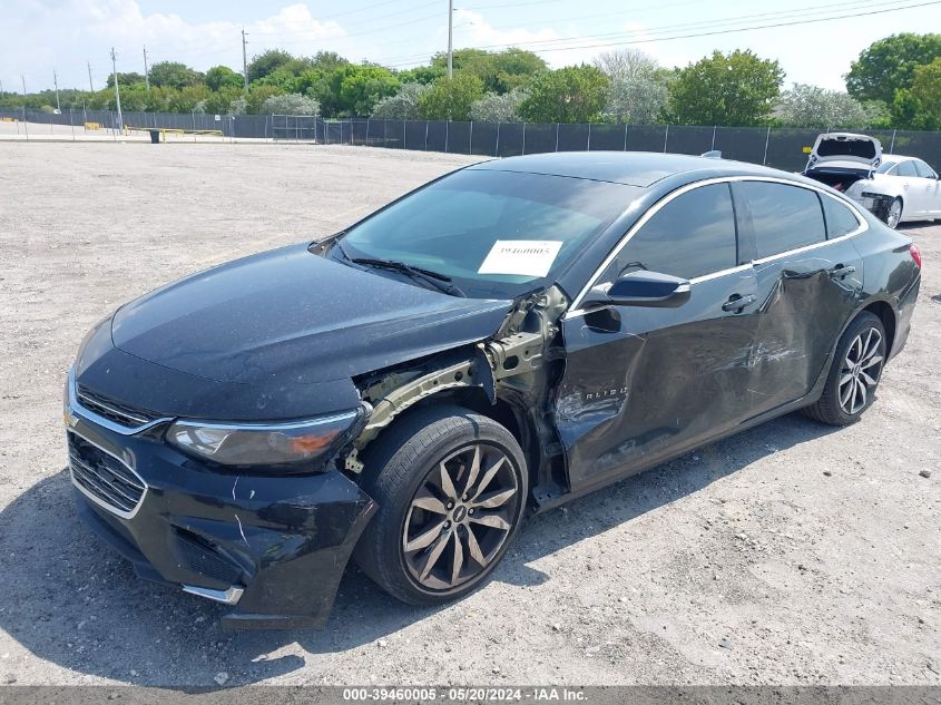 2018 Chevrolet Malibu Lt VIN: 1G1ZD5ST9JF292576 Lot: 39460005