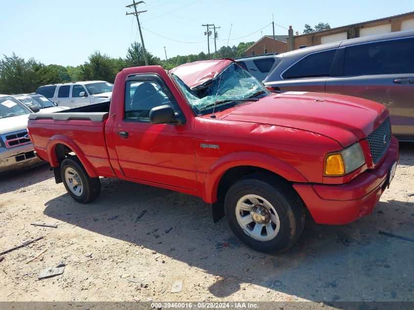 2002 Ford Ranger Edge/Xl/Xlt VIN: 1FTYR10U62PB02883 Lot: 39460016