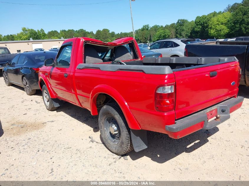 2002 Ford Ranger Edge/Xl/Xlt VIN: 1FTYR10U62PB02883 Lot: 39460016