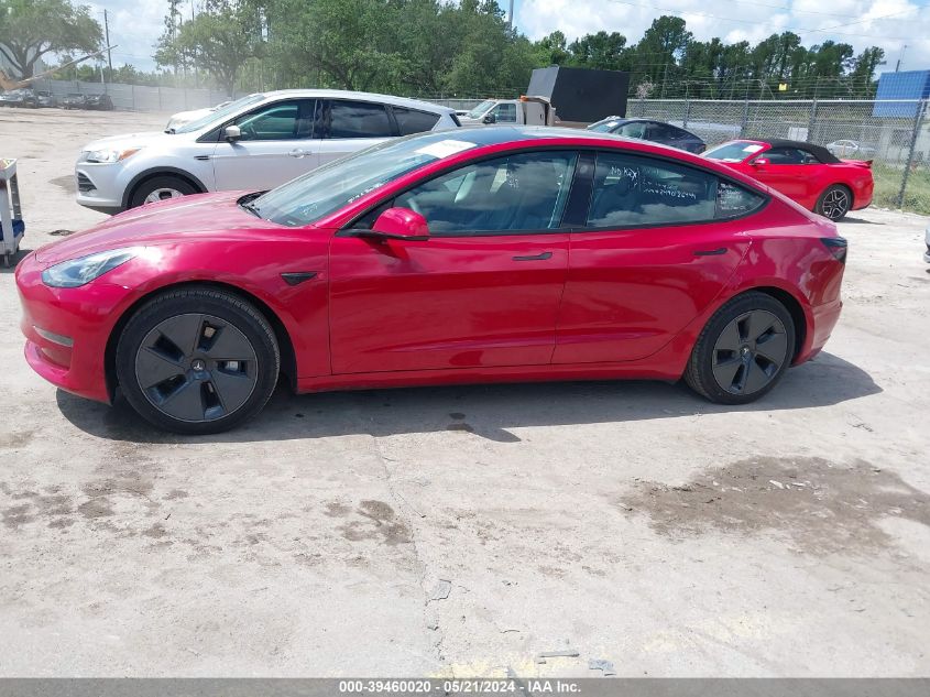 2023 Tesla Model 3 Rear-Wheel Drive VIN: 5YJ3E1EA1PF436132 Lot: 39460020