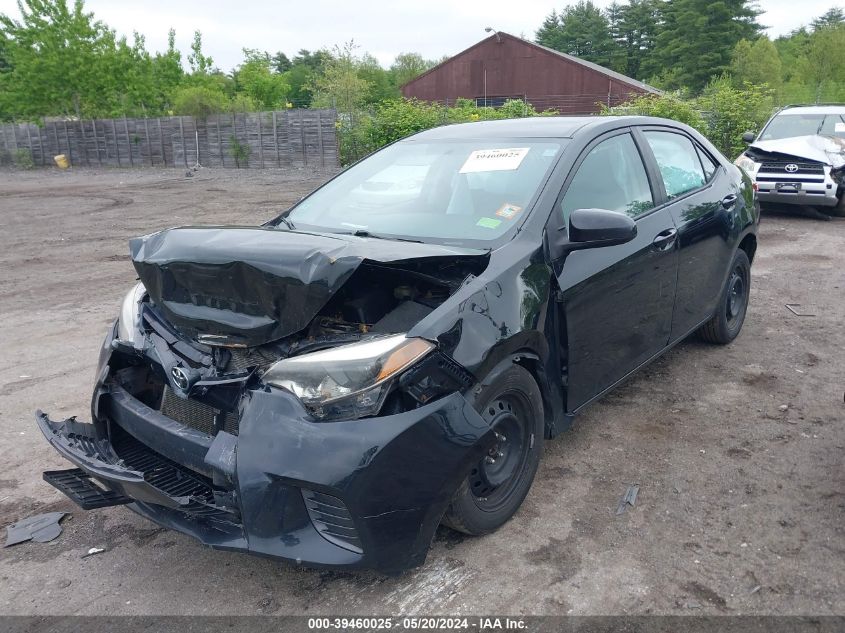 2015 Toyota Corolla Le VIN: 2T1BURHE9FC316867 Lot: 39460025