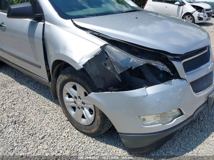 2012 Chevrolet Traverse Ls VIN: 1GNKRFED0CJ225568 Lot: 39460027