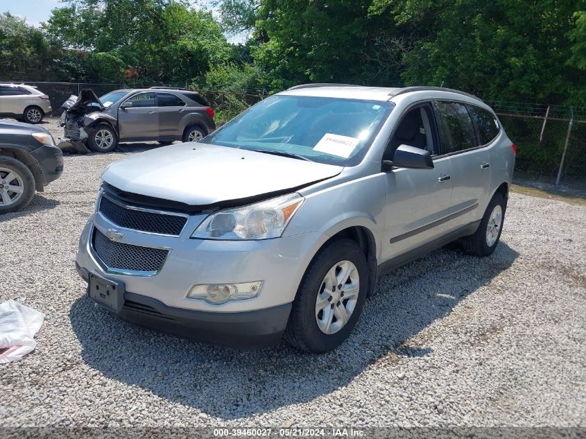 2012 Chevrolet Traverse Ls VIN: 1GNKRFED0CJ225568 Lot: 39460027