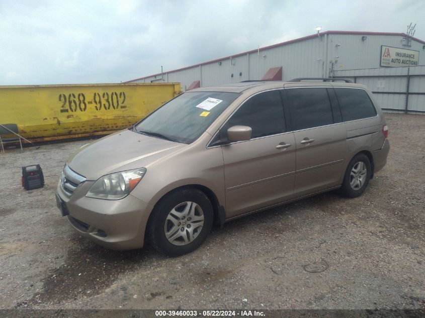 2006 Honda Odyssey Ex-L VIN: 5FNRL38716B427070 Lot: 39460033