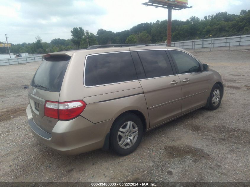 2006 Honda Odyssey Ex-L VIN: 5FNRL38716B427070 Lot: 39460033