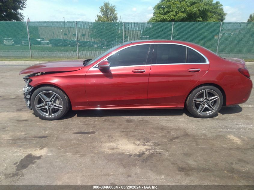 2020 Mercedes-Benz C 300 4Matic VIN: 55SWF8EB5LU327127 Lot: 39460034