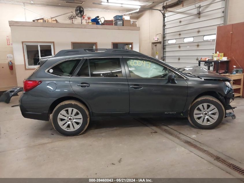 2019 Subaru Outback 2.5I Premium VIN: 4S4BSAFC9K3323969 Lot: 39460043