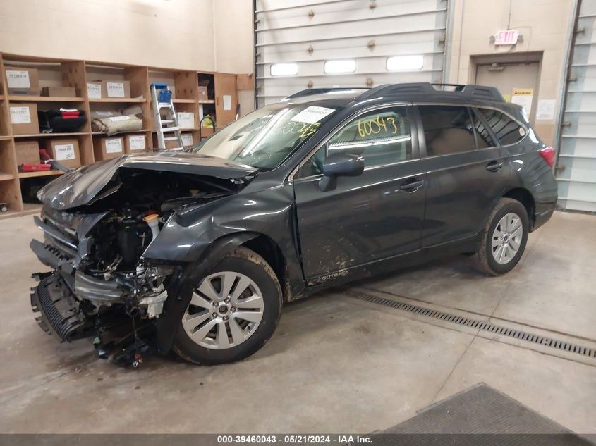 2019 Subaru Outback 2.5I Premium VIN: 4S4BSAFC9K3323969 Lot: 39460043