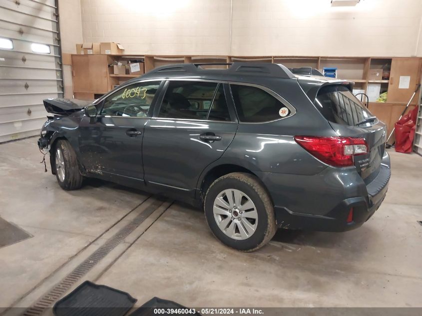 2019 Subaru Outback 2.5I Premium VIN: 4S4BSAFC9K3323969 Lot: 39460043