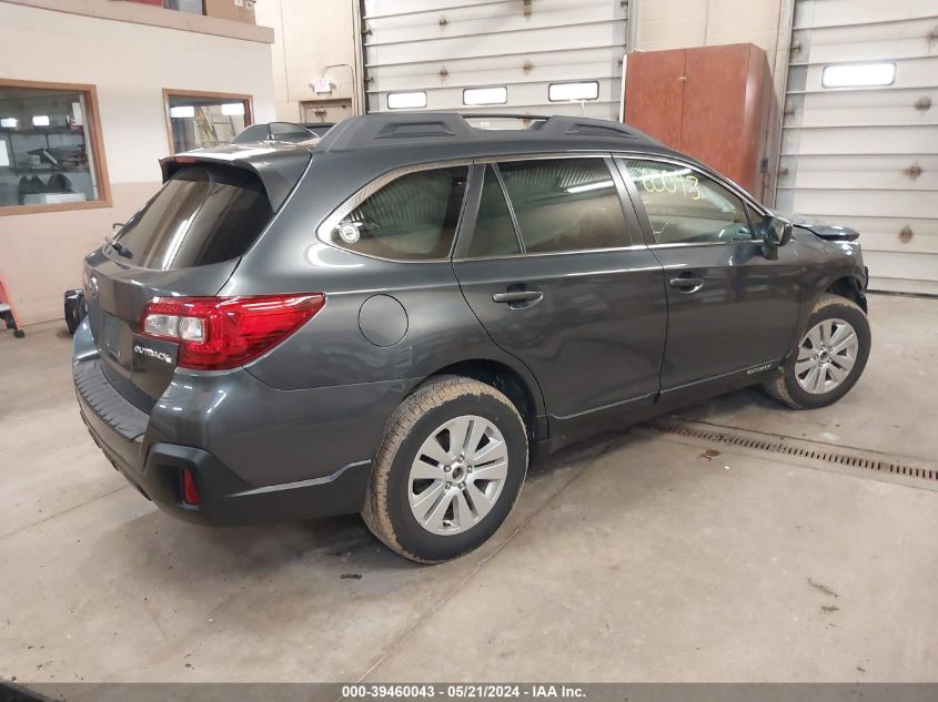 2019 Subaru Outback 2.5I Premium VIN: 4S4BSAFC9K3323969 Lot: 39460043